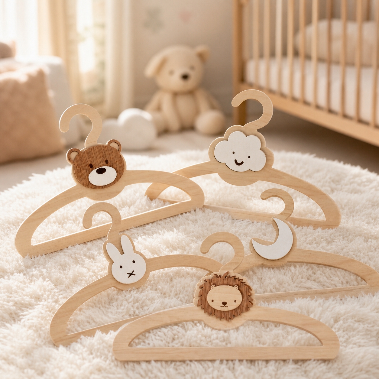 چوب لباسی بچگانه 5 عددی